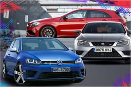 Die spurtstärksten Kompaktwagen: Vom VW Golf GTI bis zum Mercedes AMG A 45