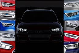 Audi Scheinwerfer Tagfahrlicht Lichtsignatur LED